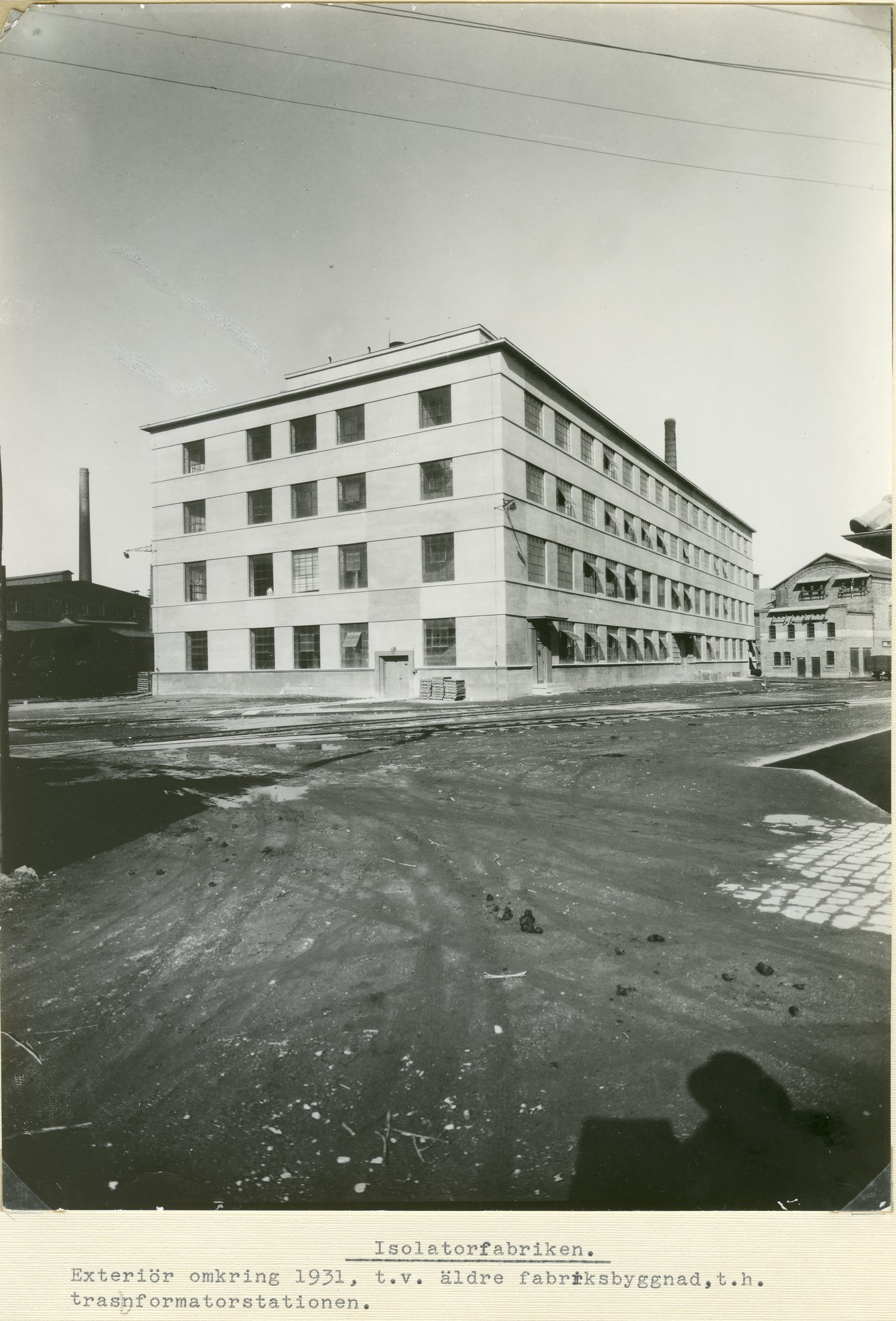 Fabrik Isolatorfabriken 1931