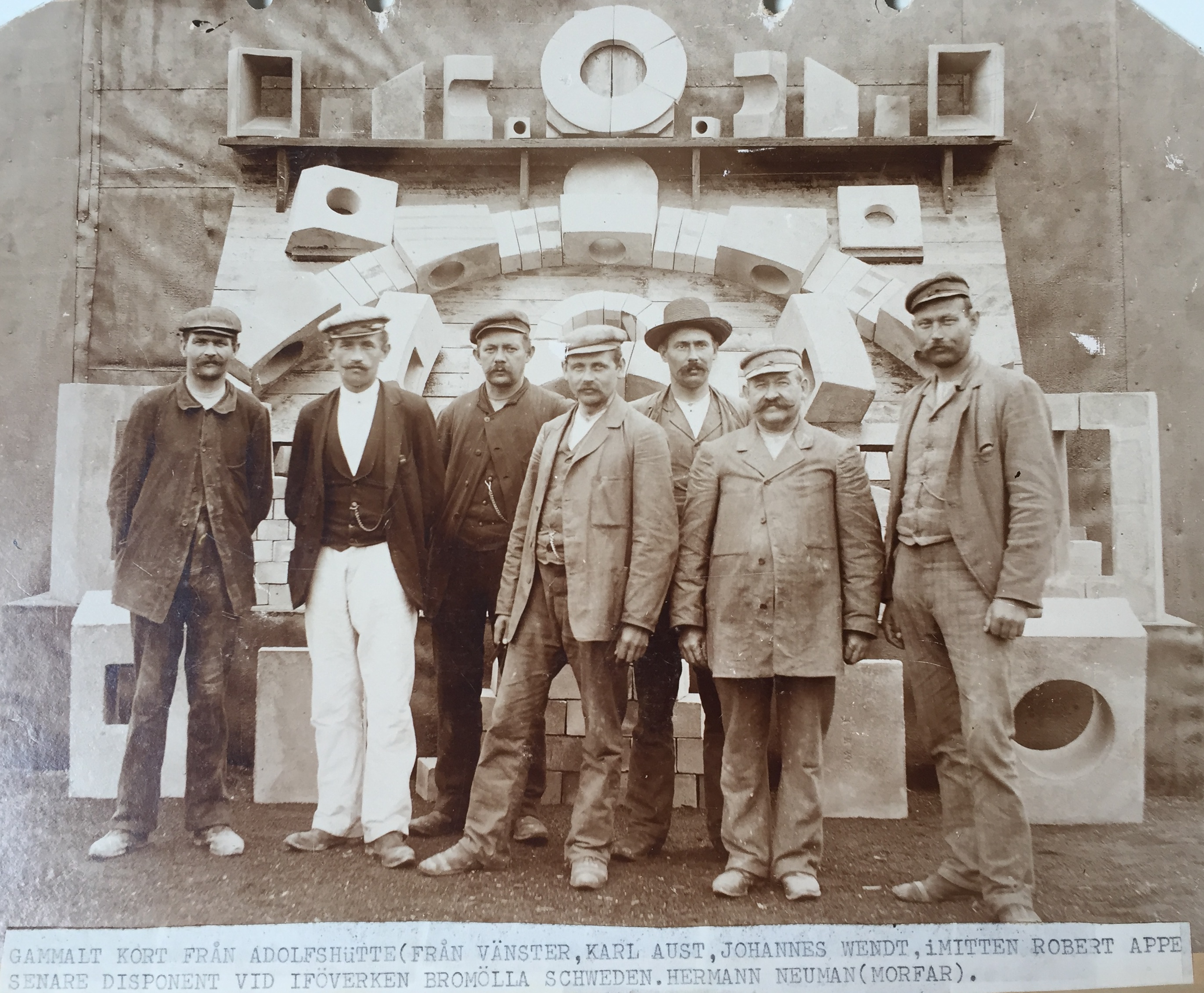 Fabrik Adolfshütte bröder Wendt 1900