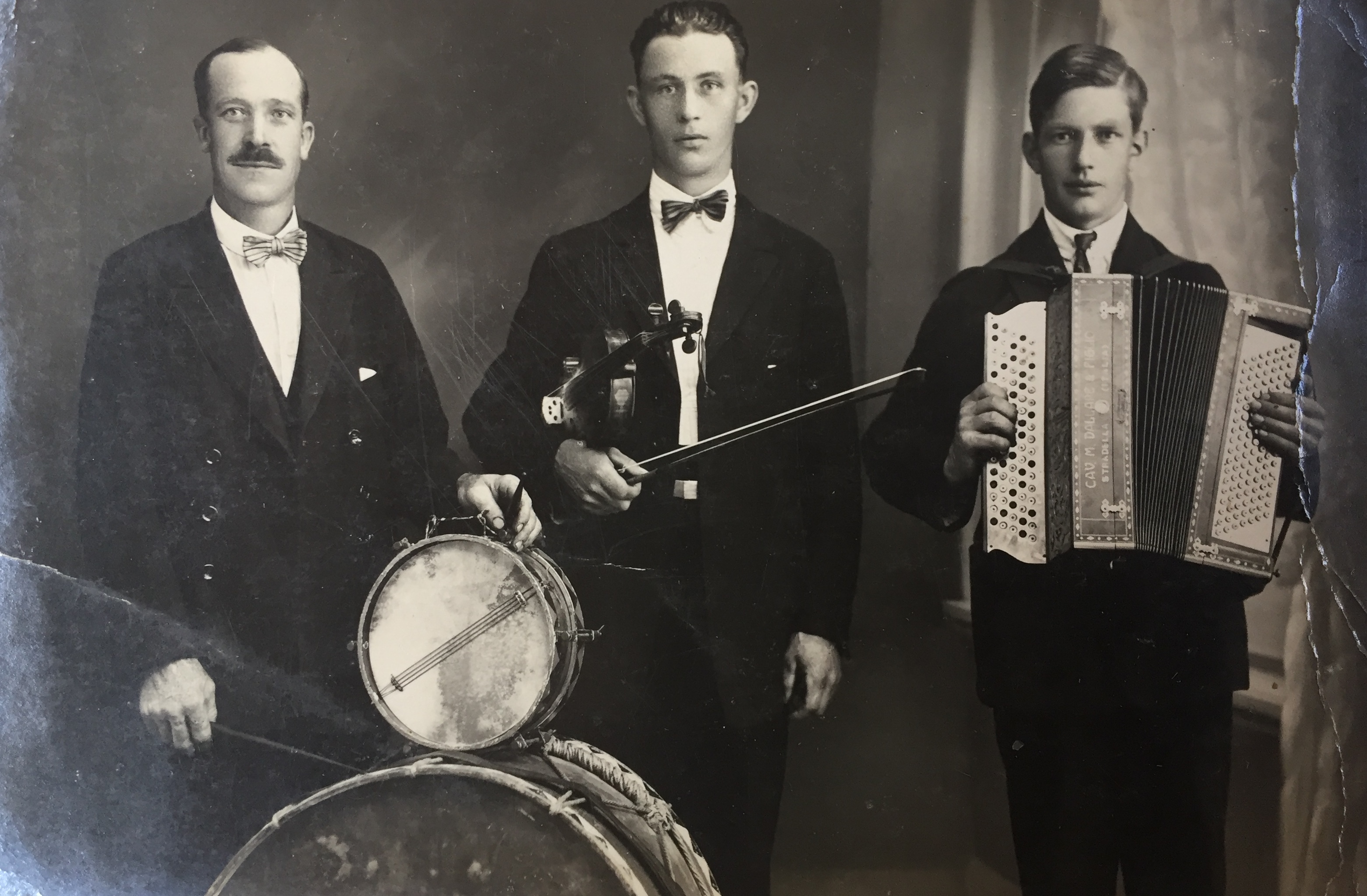 Bromölla Axel Hägg trio 1915