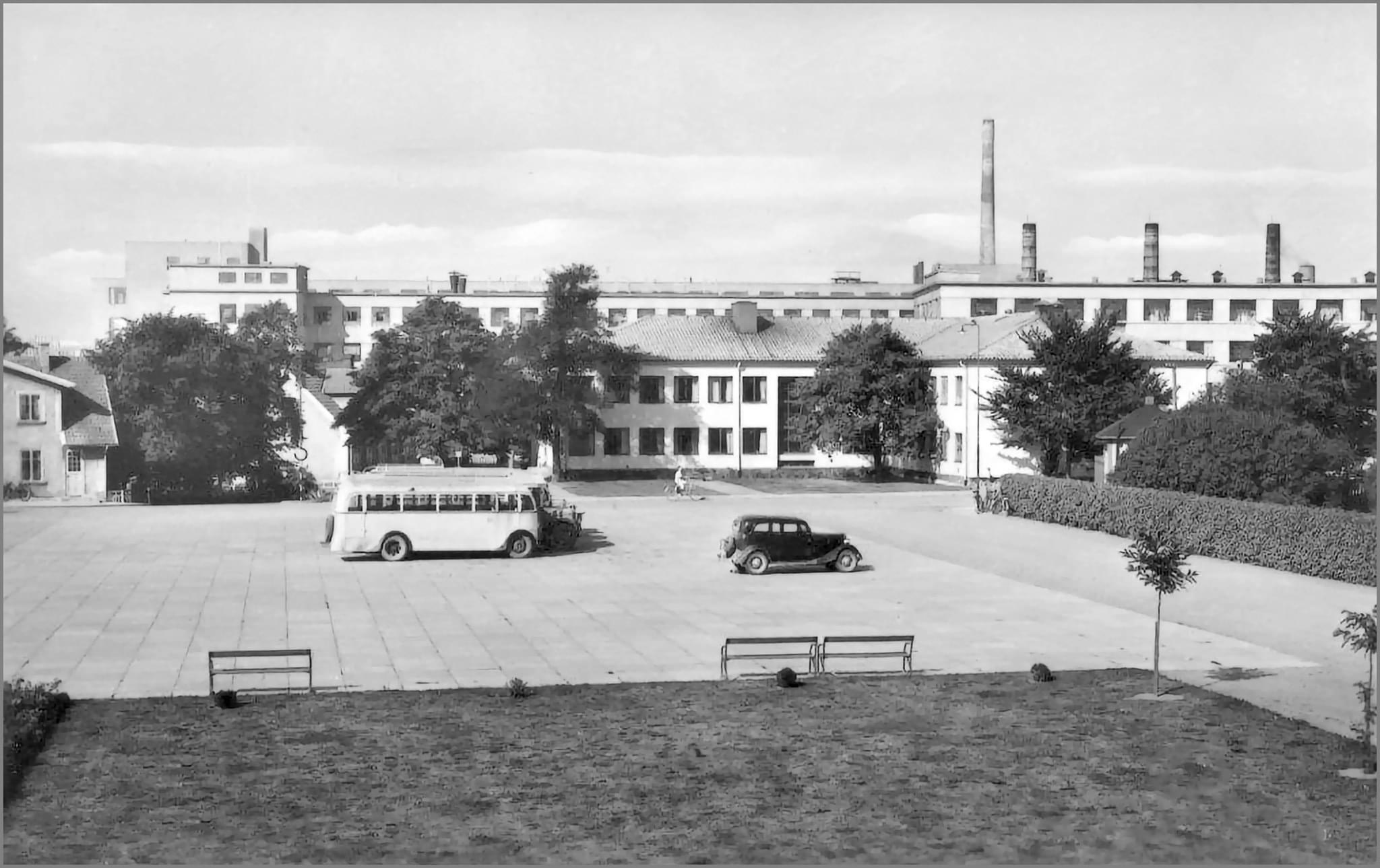 Bromölla Torg Iföverken Laboratorium 1940