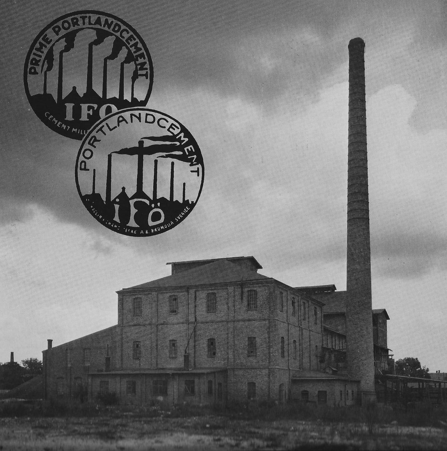 Fabrik Iföverken Cementfabriken Portlandcement 1908