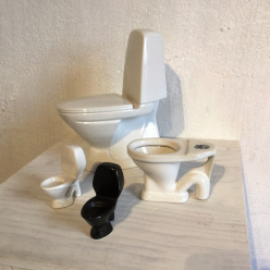 Miniatyr WC-stolar 3 modeller
