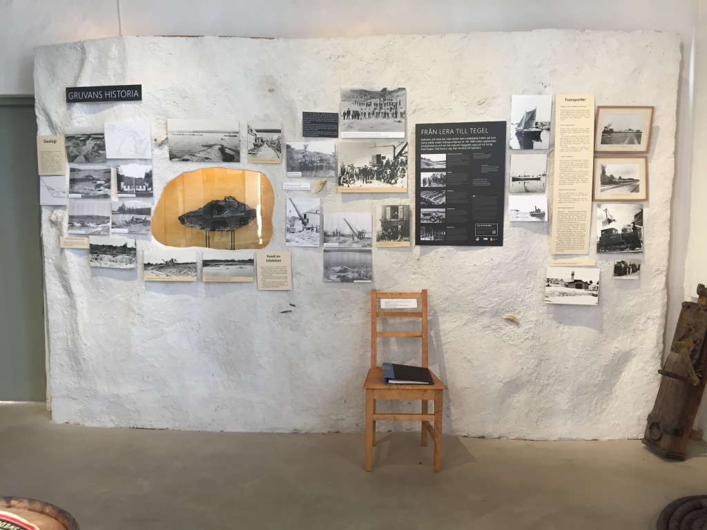 Iföverkens Industrimuseum utställning Gruvans historia