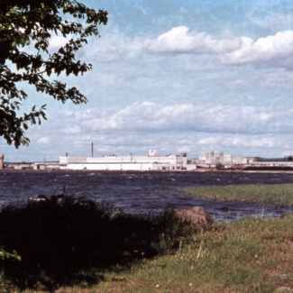 Fabrik Iföverken Ångbåtsbryggan 2 1960