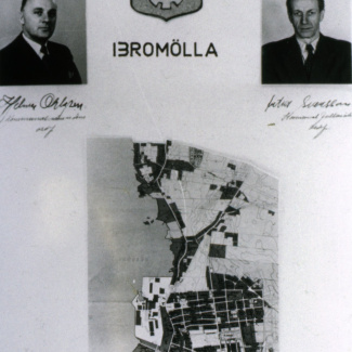 Bromölla Affisch Bromölla köping 1942