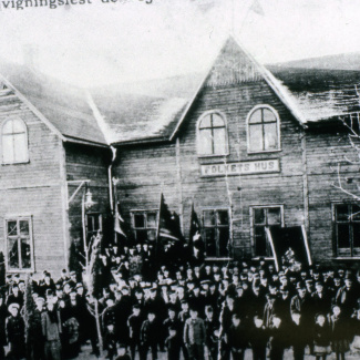 Bromölla Gamla Folkets Hus Storgatan Invigning 1908