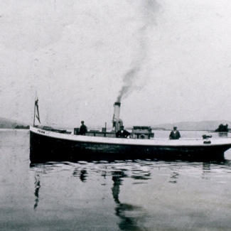 Fabrik Iföverken Ångbåten Fram 1903