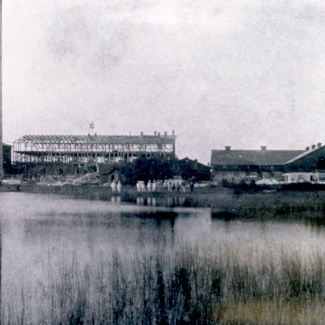 Fabrik Taklagsfest Nya slammeriet 1904