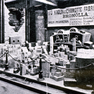 Fabrik Ifö Kaolin & Chamotte Fabriks AB Utställning i Göteborg 1904