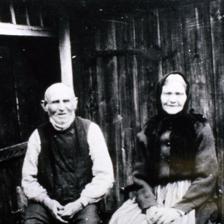 Bromölla Skogvaktare Johan o Margareta Nilsson 1918