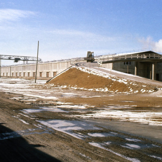 Fabrik Iföverken Massalagret 1970