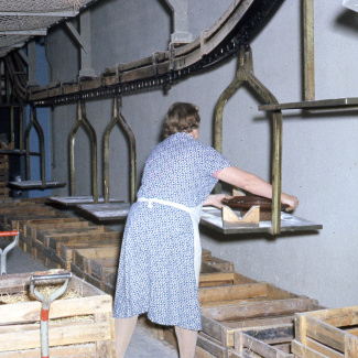 Fabrik Iföverken Isolatorer Linbana