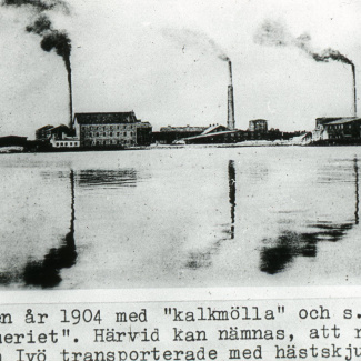 Fabrik Ifö Cementfabriks AB Aktibolaget Ifö Chamotte & Kaolinverk 1904