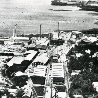 Fabrik Ifö Kaolin & Chamottefabriks AB 1910