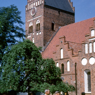 Fabrik Iföverken Pensionärsutflykt Åhus kyrka