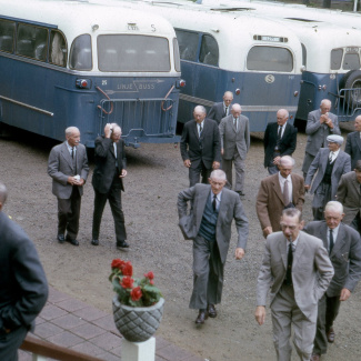 Fabrik Pensionärsutflykt 1964