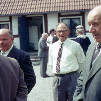 Fabrik Pensionärsutflykt Forsakar Cristinehof 1960