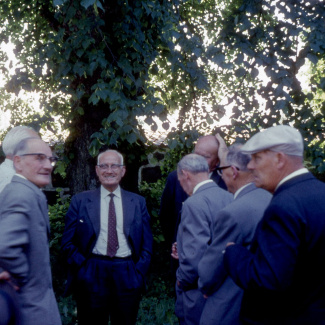 Fabrik Pensionärsutflykt Forsakar Kristinehov 1960