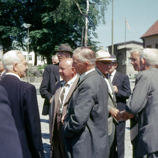 Fabrik Pensionärsutflykt Forsakar Kristinehov 1960