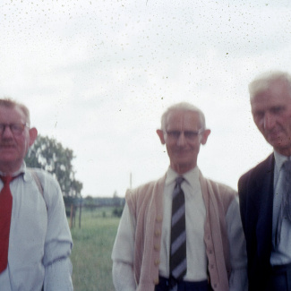 Fabrik Pensionärsutflykt Forsakar Cristinehof 1960