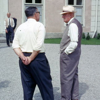 Fabrik Pensionärsutflykt Forsakar Cristinehof1960