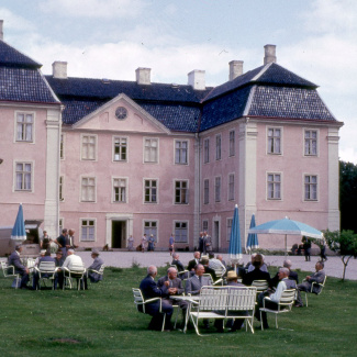 Fabrik Pensionärsutflykt Forsakar Cristinehof 1960
