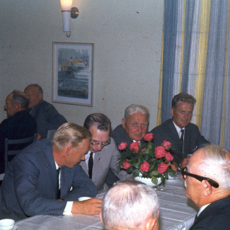 Fabrik Pensionärsutflykt Kyrkhult 1964