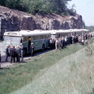 Fabrik Pensionärsutflykt 1965