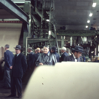 Fabrik Pensionärsutflykt Ballingslöv 1958