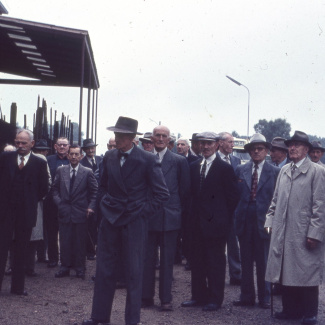 Fabrik Pensionärsutflykt Ballingslöv 1958