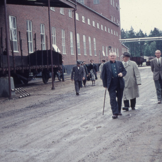 Fabrik Pensionärsutflykt Ballingslöv 1958