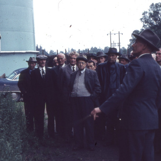 Fabrik Pensionärsutflykt Ballingslöv 1958