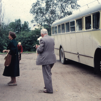 Fabrik Pensionärsutflykt Ballingslöv 1958