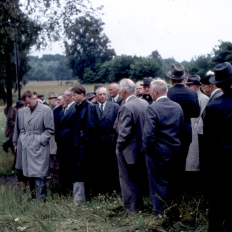 Fabrik Pensionärsutflykt Ballingslöv 1958