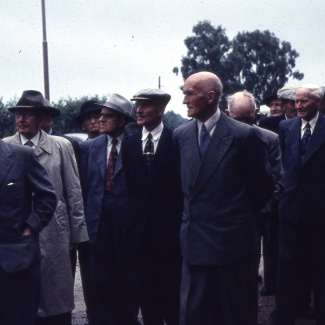 Fabrik Pensionärsutflykt Ballingslöv 1958