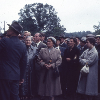 Fabrik Pensionärsutflykt Ballingslöv 1958