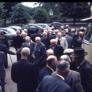 Fabrik Pensionärsutflykt Ballingslöv 1958