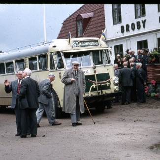 Fabrik Pensionärsutflykt Ballingslöv 1958