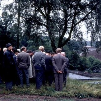 Fabrik Pensionärsutflykt Ballingslöv 1958