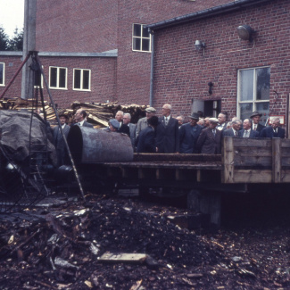 Fabrik Pensionärsutflykt Ballingslöv 1958