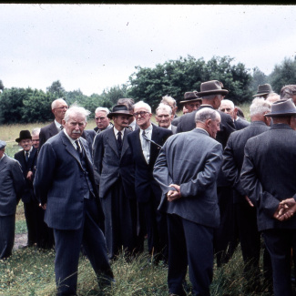 Fabrik Pensionärsutflykt Ballingslöv 1958