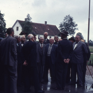 Fabrik Pensionärsutflykt Ballingslöv 1958