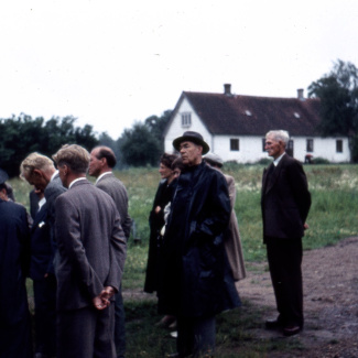 Fabrik Pensionärsutflykt Ballingslöv 1958