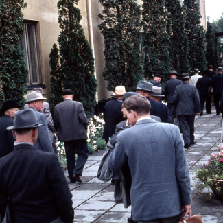 Fabrik Pensionärsutflykt Ballingslöv 1958