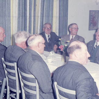 Fabrik Pensionärsutflykt Ballingslöv 1958