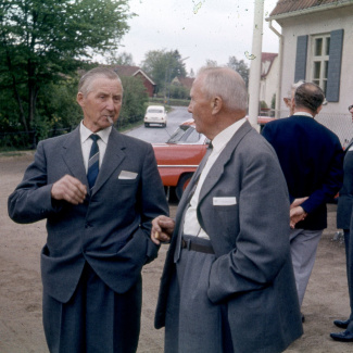 Fabrik Pensionärsutflykt Ballingslöv 1958