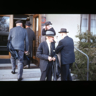 Fabrik Pensionärsutflykt Ballingslöv 1958