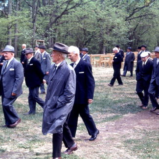 Fabrik Pensionärsutflykt Ballingslöv 1958
