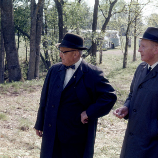 Fabrik Pensionärsutflykt Ballingslöv 1958