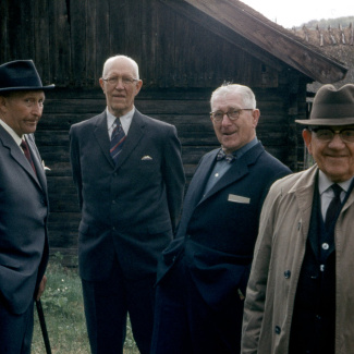 Fabrik Pensionärsutflykt Ballingslöv 1958